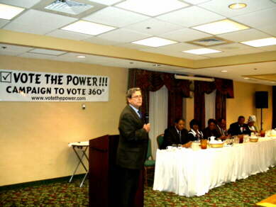 Lorenzo Gaztaaga at Vote the Power 2008