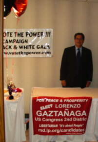 Lorenzo Gaztaaga at Vote the Power 2008