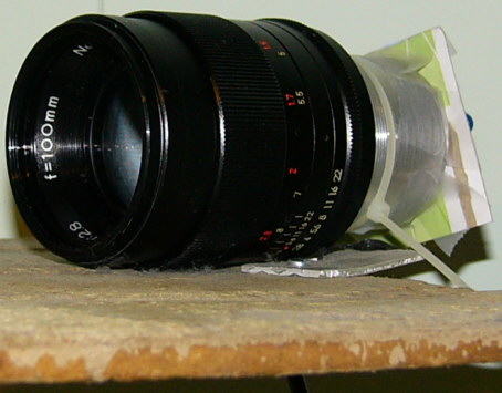 100mm webcam lense