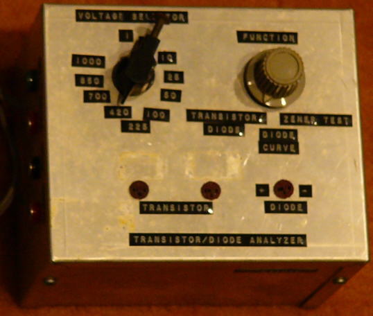 Transistor/Diode Analyzer